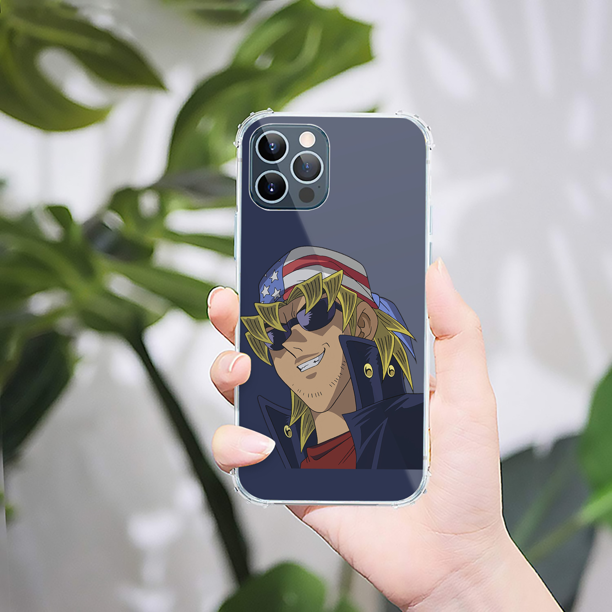 （画像用） 遊☆戯☆王 Yu-Gi-Oh! 【iPhone 12シリーズ対応】透明スマホケース（クリアソフトケース）